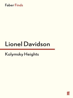 cover image of Kolymsky Heights